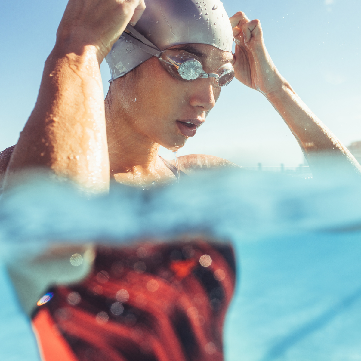 Active Wellness - Woman Swimming